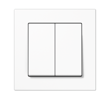 Радиопередатчик Friends of Hue, 4 группы, включает рамку арт A5581BFWW; термопласт; белый; A500  FOHSA550595WW  Jung