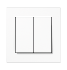 Радиопередатчик Friends of Hue, 4 группы, включает рамку арт A5581BFWW; термопласт; белый; A500  FOHSA550595WW  Jung