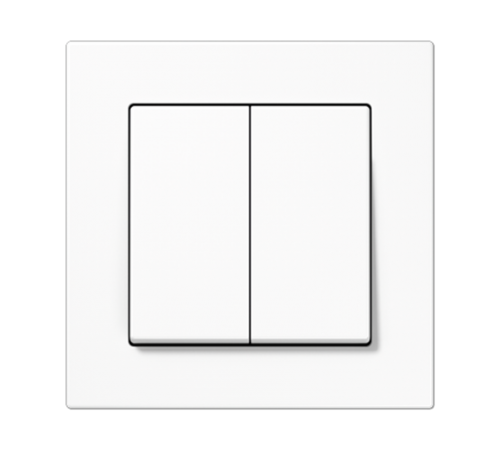 Радиопередатчик Friends of Hue, 4 группы, включает рамку арт A5581BFWW; термопласт; белый; A500  FOHSA550595WW  Jung