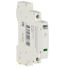ARMAT Лампа индикаторная одинарная LED 12-48В AC/DC зеленая  AR-LED-1-2-G  IEK