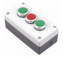 Кнопочный пост NPH1-3006, 1НО+1НЗ +сигн.лампа, АС/DC24В (R)  587074  CHINT