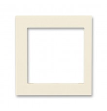 ABB Levit Слоновая кость Накладка на рамку 55х55 внешняя  3901H-A00255 17  2CHH010255A4017  ABB