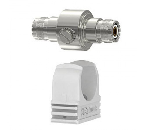 Устройства защиты от импульсных перенапряжений УЗИП для коаксиального кабеля (тип разъема S-UHF), 130 В (S-UHF W/W)  5093015  OBO Bettermann