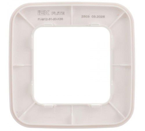 FLITE Artistic Рамка 1-ая РУ-1-А-ФлЖ жемчуг  FI-M12-31-20-K36  IEK