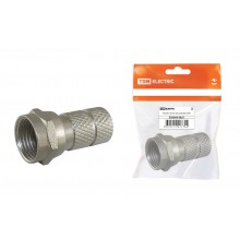 Разъём F RG59, инд. упаковка  SQ1809-0025  TDM