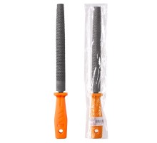 Рашпиль полукруглый длина 200 мм, пластиковая рукоятка "Рубин"  SQ1026-0233  TDM