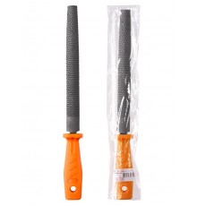 Рашпиль полукруглый длина 200 мм, пластиковая рукоятка "Рубин"  SQ1026-0233  TDM