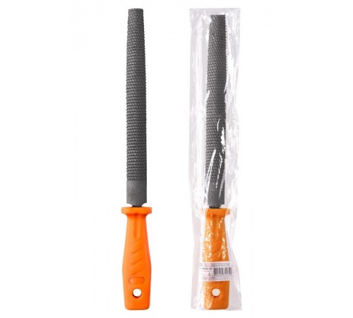 Рашпиль полукруглый длина 200 мм, пластиковая рукоятка "Рубин"  SQ1026-0233  TDM