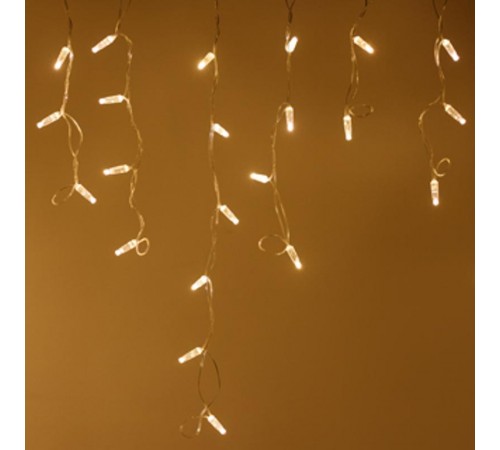 Гирлянда ARD-ICICLE-CLASSIC-5000x500-CLEAR-160LED-FLASH Warm (230V, 10W, IP65) (Ardecoled, -)  042724  Arlight
