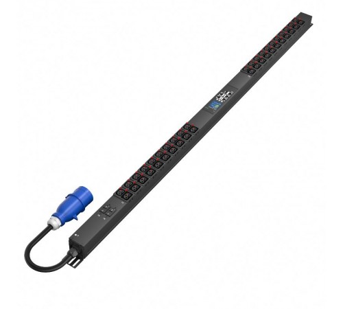 Блок распред. питания SMARTWATT PDU P-series 0U-MI-1P32A-SMB-2CB-21C13-21C39-UL-2M-IEC309  4512020450061  SMARTWATT