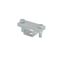 Универсальный держатель на мостовой опоре для полосы до 40 мм с 3 пластинами HD  UDMO3-B40 HD  КМ - профиль