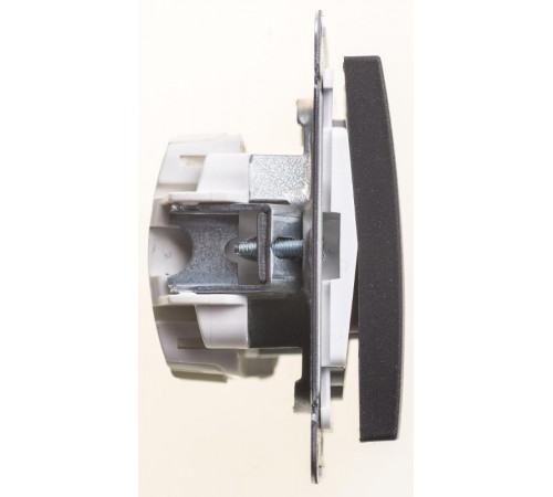 W59 Черный бархат Выключатель 3-клавишный, 10АХ  VS0510-351-6-86  SE