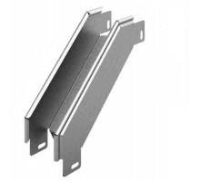 Угловой соединитель внешний к лотку УЛ 600х65, толщ. 1,2 мм, гор. цинк  УСВР90-600х65-1,2-ГЦ  Ostec