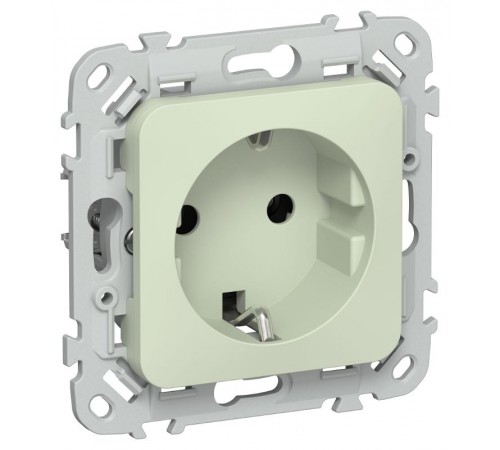 FLITE Розетка с заземлением без шторок 16А РС11-0-ФлП панг  FI-R11-16-K92  IEK