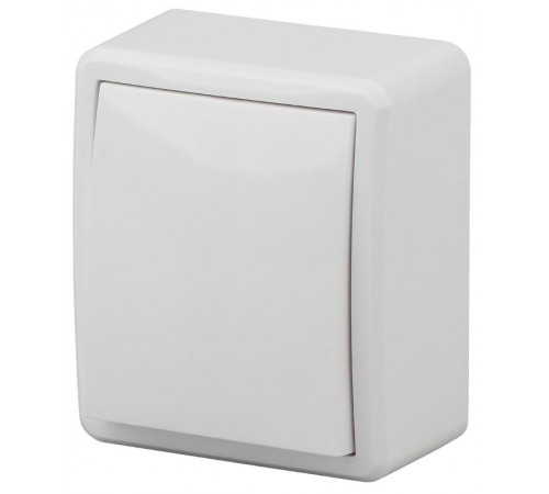 Выключатель с подсветкой 10АХ-250В, 11-1202-01, ОУ, Эксперт, Белый Б0020657  ЭРА