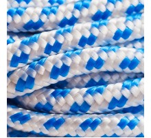 Шнур плетеный ПП 6 мм с серд., 16-пряд. высокопр., цветной, 300 м  140309  Tech-KREP