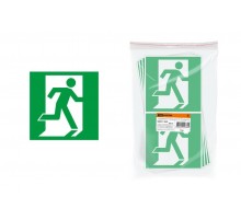 Знак "Выход здесь" (правосторонний) 150х150мм   SQ0817-0043  TDM