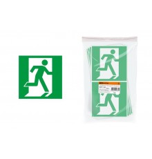 Знак "Выход здесь" (правосторонний) 150х150мм   SQ0817-0043  TDM