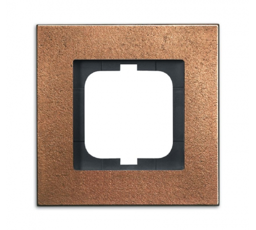 Рамка 1-постовая, серия carat, бронза  1754-0-4258   2CKA001754A4258  ABB