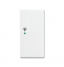 SRL-2-R-94 Клавиша двойная правая free@home, освещение, Basic 55, цвет альпийский белый  6220-0-0680   2CKA006220A0680  ABB