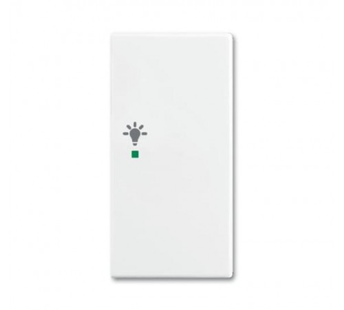 SRL-2-R-94 Клавиша двойная правая free@home, освещение, Basic 55, цвет альпийский белый  6220-0-0680   2CKA006220A0680  ABB