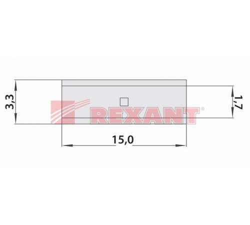 Соединительная гильза L-15 мм 0.5-1.5 мм? (ГМЛ (DIN) 1,5)  08-0712  REXANT