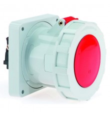 Розетка встраиваемая 125А 5P 400в 6h IP67 120х120 13451 I 13451-Bals I Bals