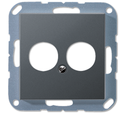 крышка для 2-х гнезд A562-2BFANM Jung