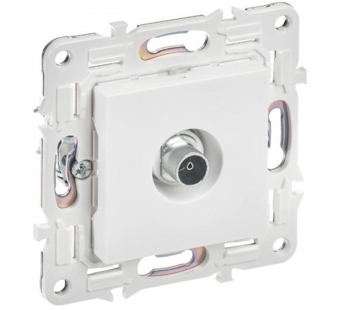 SKANDY Розетка TV оконечная SK-A12W арктический белый  SK-A10-O-K01  IEK