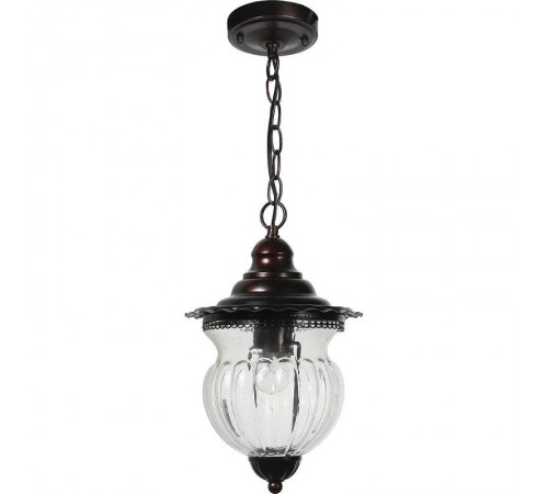 Светильник садово-парковый PL595 на цепочке 60W 230V E27, коричневый  41172  Feron