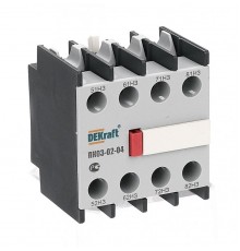 Приставка контактная доп.контакты 4НЗ лицев  24104DEK  DEKraft