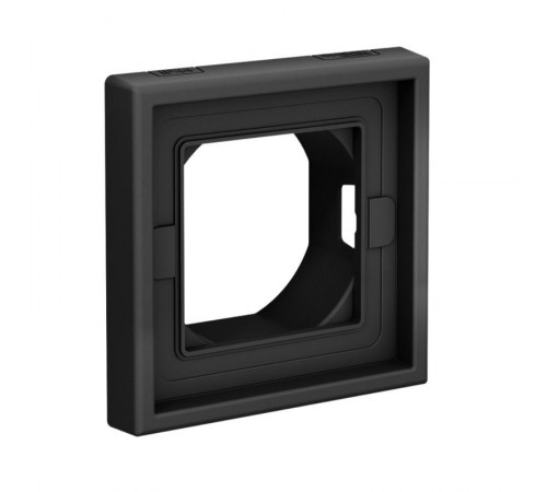 ArtGallery Карбон Рамка 1-постовая IP44,  КАРБОН  GAL441001  SE