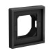 ArtGallery Карбон Рамка 1-постовая IP44,  КАРБОН  GAL441001  SE