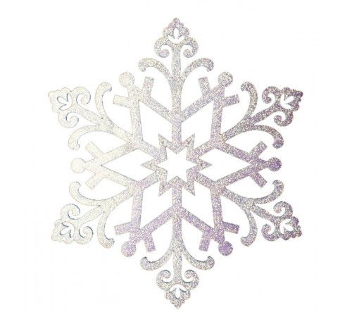 Елочная фигура "Снежинка "Снегурочка", 81 см, цвет белый  502-376  NEON-NIGHT