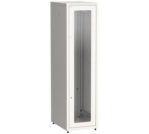 Шкаф LINEA E 33U 600х800мм двери 2шт стек. и метал. сер.  LE35-33U68-GM  ITK