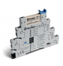 Интерфейсный модуль, твердотельное реле с таймером (мультифункциональные: AI,DI,GI,SW); выход 2A (240В АС); питание 24В АС/DC  382100248240  Finder