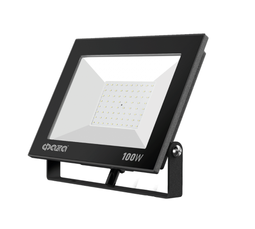 Прожектор светодиодный СДО-20 100w 6500K BL IP65 230V  .5047341  ФАZA
