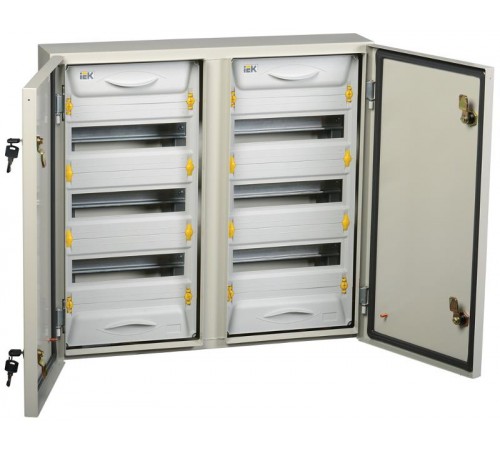 Корпус металлический ЩРн-2x36з-1 (ВхШхГ) 579х620х135мм У2 IP54 PRO  MKM16-N-2X36-54-ZU  IEK