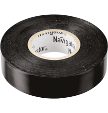 Изолента NIT-B15-20/BL чёрная  71103  Navigator