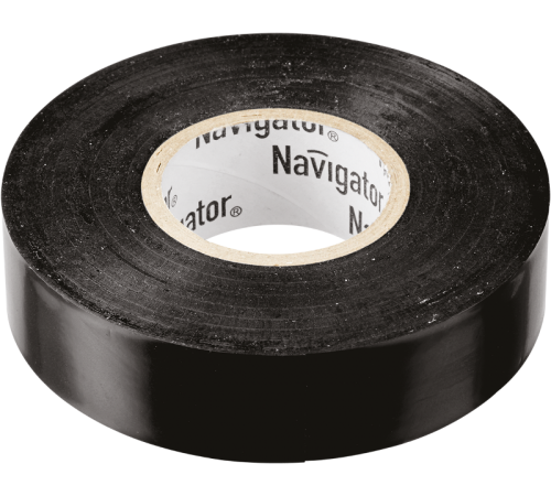 Изолента NIT-B15-20/BL чёрная  71103  Navigator
