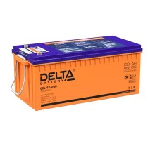Аккумуляторная батарея Solar серии GEL 12-200 12В/200Ач  GEL 12-200  DELTA