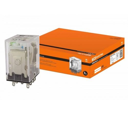 Реле РЭК78/3 с инд. 5А  12В AC  SQ0701-0060  TDM
