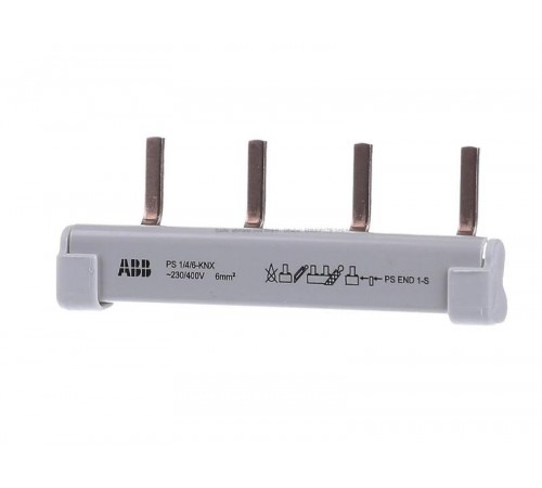 Шина комплектная 1ф. 4мод.63А PS1/4  2CDL210001R1004  ABB