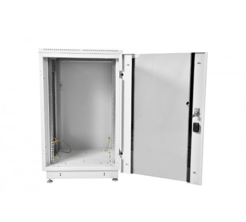 Шкаф телекоммуникационный напольный 18U (600  600) дверь стекло  ШТК-М-18.6.6-1ААА  ЦМО
