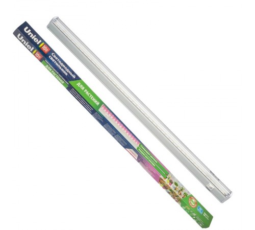 Светильник светодиодный для растений 550мм, выкл на корпусе ULI-P20-10W/SPSB IP40 WHITE Спектр для рассады и цветения  UL-00002991  Uniel