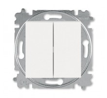 ABB Levit Жемчуг / ледяной Переключатель и кнопка с перекидным контактом  3559H-A53445 68W  2CHH595345A6068  ABB