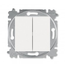 ABB Levit Жемчуг / ледяной Выключатель кнопочный 2-кл.  3559H-A87445 68W  2CHH598745A6068  ABB