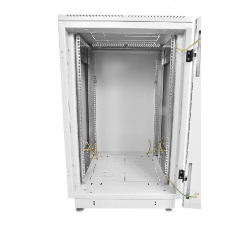 Шкаф телекоммуникационный напольный 18U (600  600) дверь стекло  ШТК-М-18.6.6-1ААА  ЦМО