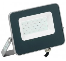 Прожектор светодиодный  СДО 07-20B blue IP65 серый  LPDO7B-01-20-K03  IEK