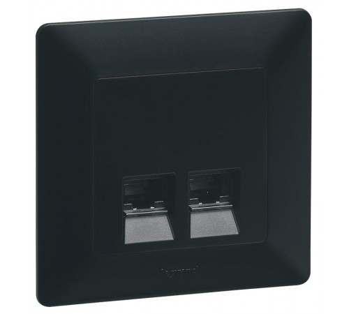 Valena Мех IN'MATIC Розетка 2-ая комп, RJ45, кат.6А UTP  753045  Legrand